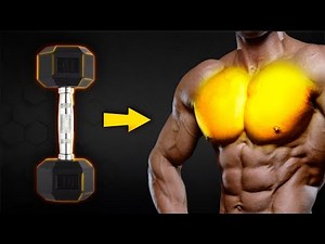 4 BEST CHEST EXERCISES USING ONLY DUMBBELLS (COMPLETE DUMBBELL WORKOUT)