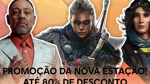 Ubisoft lança promoção com mais de 80% de desconto em seus jogos