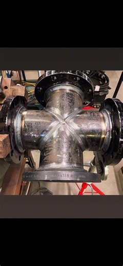 Equal Pipe Vertical Cross Fabrication – Software Precision in Action!#Layout Calc Pro#Equal pipe cross, #Pipe layout software, #Fabrication