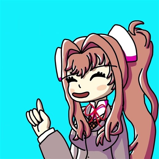 Love Fool Animation Meme | Short | Monika's portian #ddlc #dokidokiliteratureclub