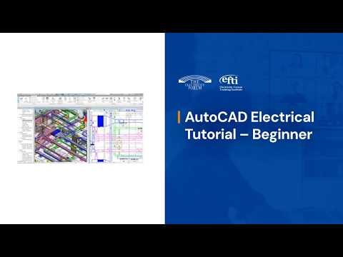 AutoCAD Electrical Tutorial - Beginner