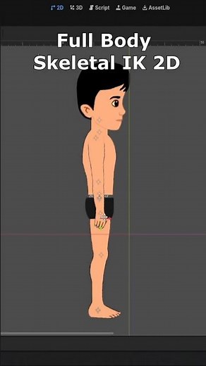 Skeleton2D IK Showcase | Godot Engine #game #gamedev #godot #showcase #gamedevelopment