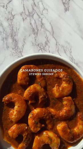 1.3K views · 36 reactions | Juicy stewed shrimp simmered in fresh garlic, herbs & butter. The aroma alone reminds me of my childhood I always call Mom & ask for tips/ ingredients to meals she made for us. I also have her handwritten recipe cards. I don’t cook Puertorican food often, but it’s important to me that my kids experience my culture the way I did. One delicious meal at a time ❤️ #nostalgia #lunchideas #lunch #shrimp | Sheila Williams | Facebook