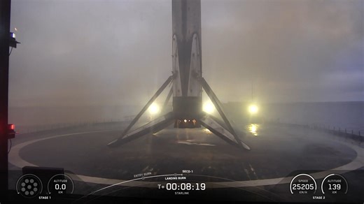 2026全球41发！SpaceX猎鹰9火箭再次上演“一日双发”！将25颗Starlink卫星送入太空，完成2026年第24次发射任务！