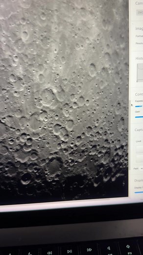 #astrophotography #telescope #moon