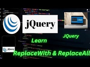 JQuery replaceWith & replaceAll Method