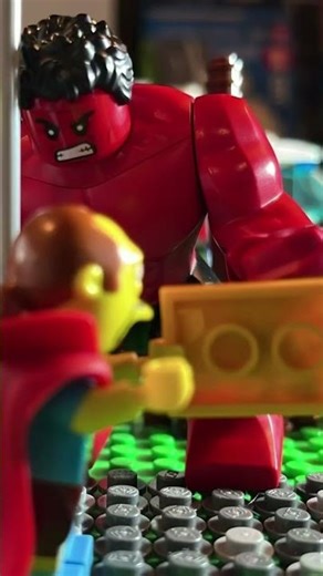 Lego city lore Comic book guy versus red hulk teaser trailer