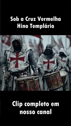 Sob a Cruz Vermelha Hino Templário #templarios #medieval #musica #idademedia