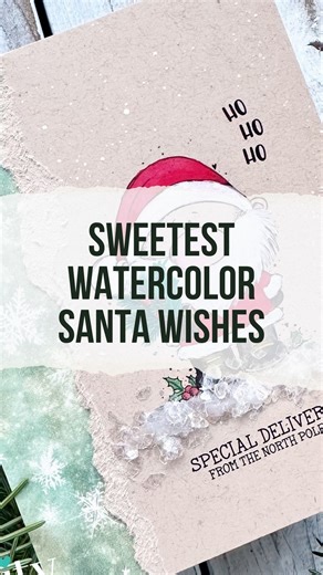 4.2K views · 112 reactions | Just a little watercolor Santa magic. ✨ Relax, paint, and let the holiday cheer roll right in. Crafting cozy moments one brushstroke at a time. ❤️ https://unitystamp.co/adb1e1 #cardmaking #watercolorsanta #papercrafting #handmadecards #unitystampco | Unity Stamp Company | Facebook