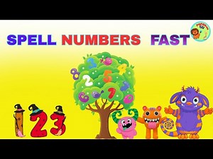Spelling of Numbers 1 to 10 | Learn Number Names for Kids | Counting 1-10 & Spelling Song | Popofroo