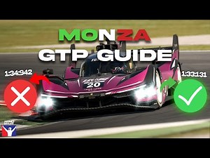 HOW TO DO MONZA IN iRacing | GTP Track Guide & Tips