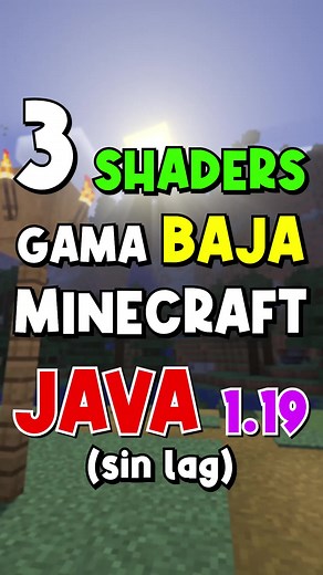 3 #Shaders GAMA BAJA #Minecraft #Java 1.19! #minecraftshaders #tips #tutorial #viral #reiginblast #streamer #parati #foryou #foryoupage #fy #fyp #4u