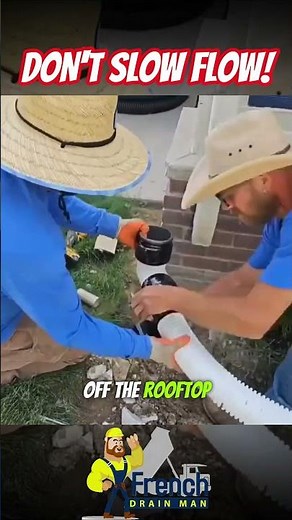 The Smart Way to Start a Buried Downspout System
