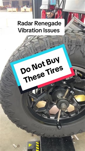 Radar Renegade Vibration Issues: Avoid These Tires for Your Dodge