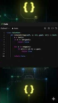 This Rotation Trick Feels Illegal | Leetcode 796 #leetcode #coding #dsa #programming #codeprep