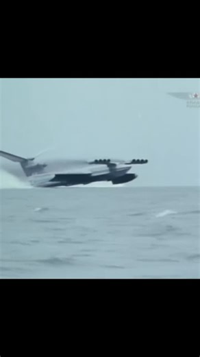 Warbirdlovers on Instagram: "Throwback Thursday with the Lun-class ekranoplan or project 903 as it was also known. It was a large, missile-carrying warship that used the principle of ground effect to fly. The sole completed model, the MD-160, was deployed by the Soviet Navy from 1987 until the late 1990s and is now preserved as a museum exhibit in Derbent, Dagestan. Its primary offensive weapon was a battery of six anti-ship missiles, but it also had cannons for close-in defense against aerial t