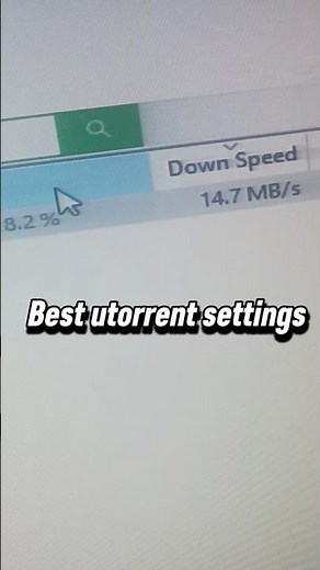 Best utorrent settings 🤩🤩