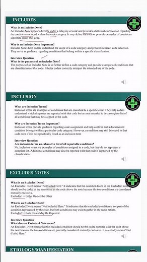 Medical coding interview questions &answers on ICD-10-CM conventions #medicalcoding #cpc