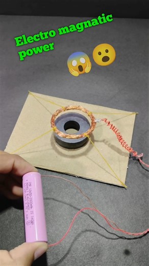 how to make electric magnet #shorts #viral #science