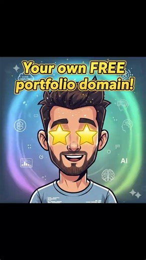 100% FREE!!! Your Own Professional Developer Portfolio Domain