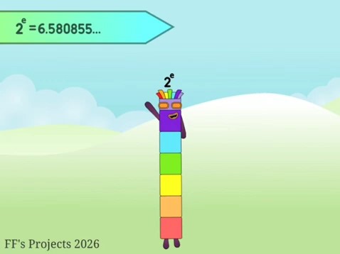 Numberblocks Powers of Two Band