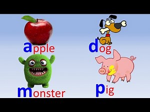 Phonics Song - A For Apple - ABC Alphabet Songs with Sounds for Children
