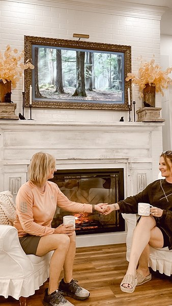 Deb McCoy and Danelle Harvey | We just received our @dimplex_northamerica firebox doors for our insert and LOVE them. This video shows you just how simple this electric... | Instagram