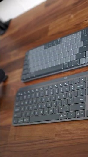 Logitech MX Mechanical Sound vs MX Keys #shorts