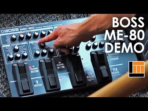 BOSS ME-80 Effects Processor [Product Demo]