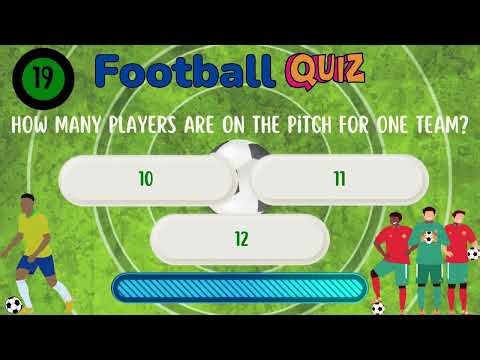 Football Quiz – Beginner Level | Fun for ALL Ages! ⚽🧠