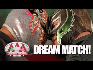 REY MYSTERIO JR vs MYZTEZIZ | DREAM MATCH Triplemanía XXIII | Lucha Libre AAA Worldwide