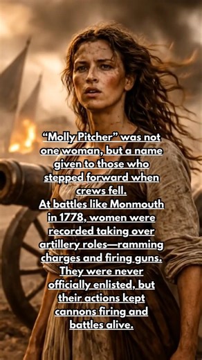 They carried water through cannon fire.#AmericanRevolution #WomenInHistory #War #History