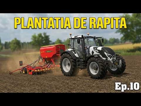 Farming Simulator 17 Plantez rapita pe terenuri+am ramas blocat cu tractorul. Ep.10