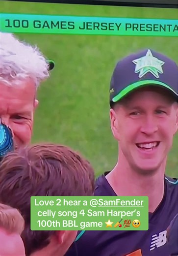 Celebrate Sam Harper’s 100th BBL Match with Sam Fender