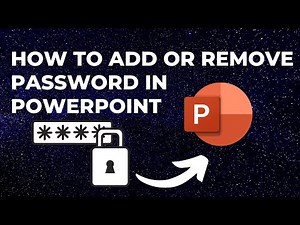 How to add or remove password on PowerPoint (PPT) | ppt Password protection | 2021