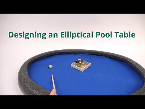 Designing an Elliptical Pool Table