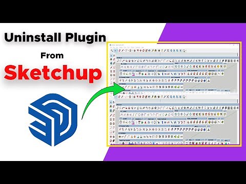 How to Uninstall Plugin for SketchUp 2023 | remove extension in SketchUp | delete SketchUp plugin