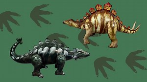 Dinosaur Balloon Set of 6 JUMBO Mylar Gigantic Walking Foil Balloons | Birthday Party Decorations Supplies and Decor | Anaya Treasures AZ - Etsy