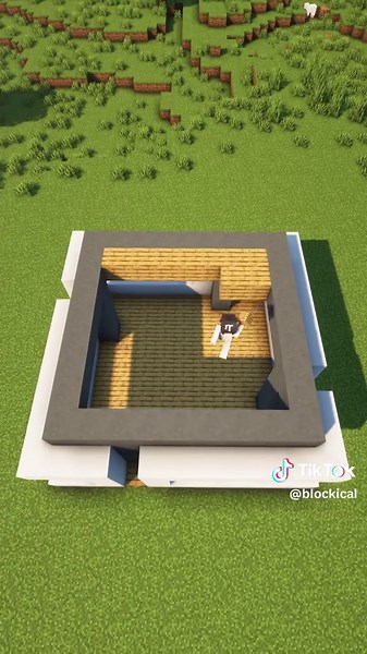 Minecraft modern mosaic house #minecraft #minecraftbuilding #minecraftbuilds #minecrafttutorial