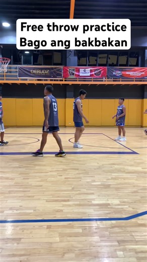 Free throw practice routine