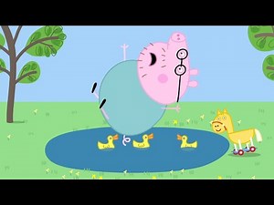 Daddy Pig Falls in the Pond! Peppa Pig Official Channel Family Kids Cartoons