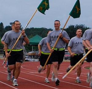 Military Police Mark 70 Years Running With 70-Mile Run
