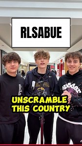 Try To Unscramble This Country.. | The Ezz Show