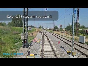 4KCabView Modernizace žel. uzlu Česká Třebová - průjezd po „severní spojovací“ kol. č. 98, 07/2026