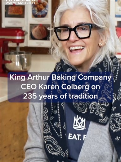 King Arthur Baking Company CEO Karen Colberg shares how the company has grown alongside America since 1790, and how resilience and innovation are positioning the company for the next 250 years. Find more from