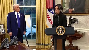 Tulsi Gabbard sworn in as President Donald Trump's director of national intelligence