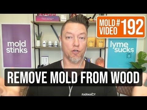 How to clean moldy wood?