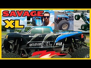 Full Out Top Speed Record Run HPI Savage XL K5.9🔥 Fastest stock Savage in the World