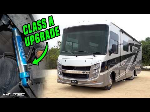 2025 Entegra Vision Class A RV Gets MAJOR Suspension Upgrade (BEST CLASS A SUSPENSION UPGRADE)
