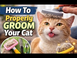 How To Properly Groom Your Cat - Hilarious Guide to Cat Care and Grooming Tips